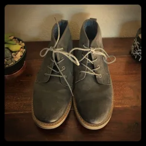 Original Penguin Gray Melvin Suede Chukka Boots