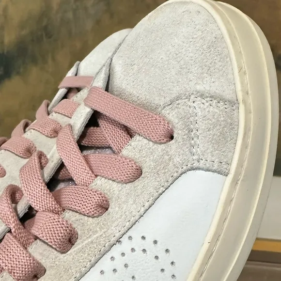 🌹P448🌹 John Leather Sneaker Size: 43