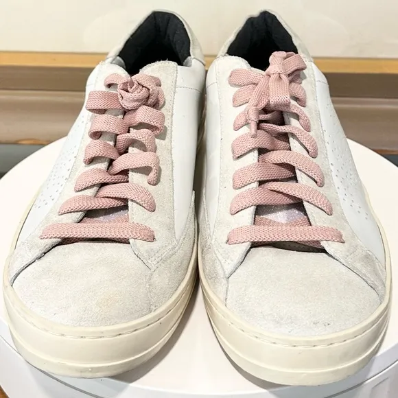 🌹P448🌹 John Leather Sneaker Size: 43