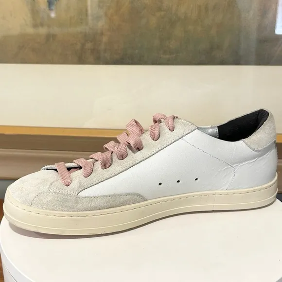 🌹P448🌹 John Leather Sneaker Size: 43