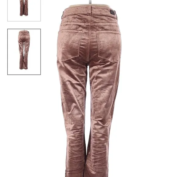 Paige Cindy Straight Pant - In Warm Suede