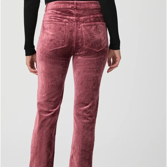 Paige Cindy Straight Pant - In Warm Suede