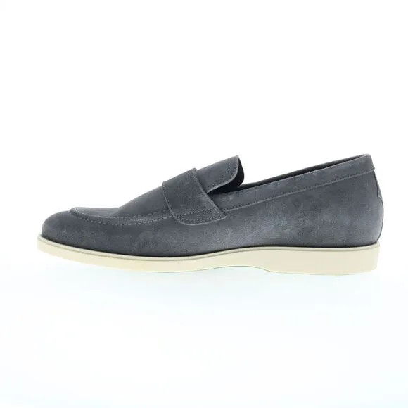 Pastori by Di Bianco Mens Decius Suede Gray Shoes (NWT)