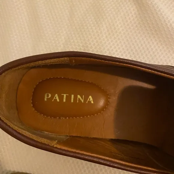 Patina portland leather woman shoes