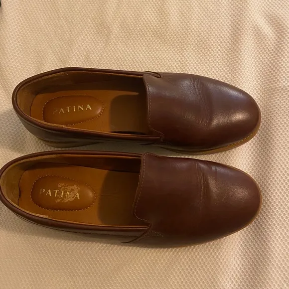 Patina portland leather woman shoes