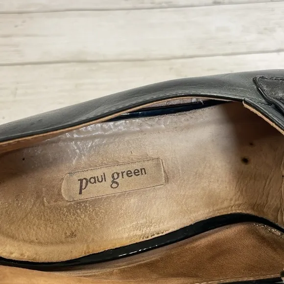 Paul Green Butter Soft Black Leather Adele Loafer