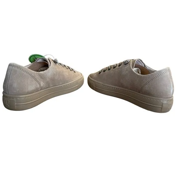 Paul Green Hadley Sneaker 🤎 Alpaca Taupe Nubuck – Size 6.5 – NWT