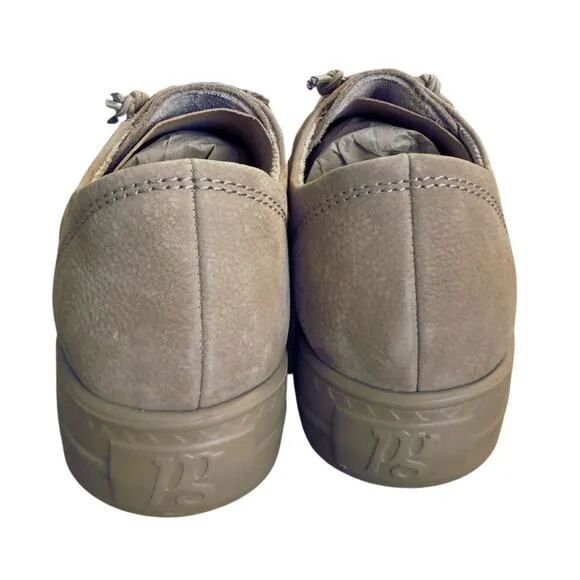 Paul Green Hadley Sneaker 🤎 Alpaca Taupe Nubuck – Size 6.5 – NWT