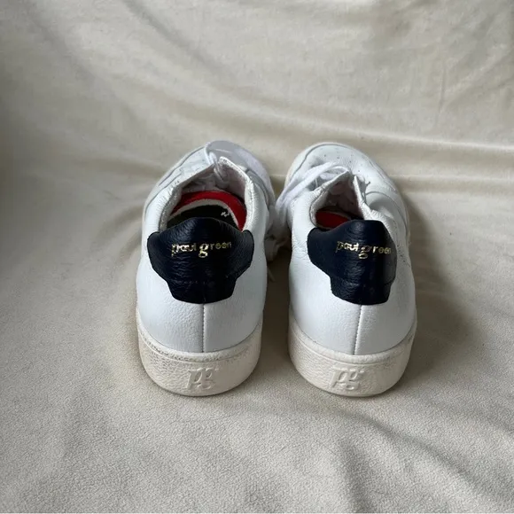 Paul Green White Navy Red Super Soft Sneakers Size Mens 8.5 NWOT
