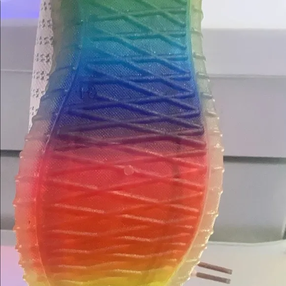 Peachy Rainbow Trainer Kid Sneakers