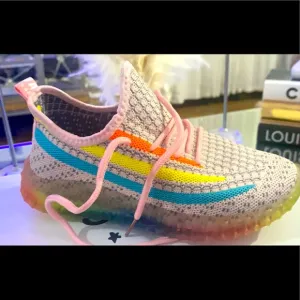 Peachy Rainbow Trainer Kid Sneakers