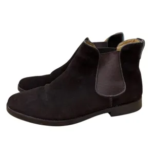 Peter Millar Chelsea Dark Brown Suede Boots Dress Shoes Mens Size 10.5