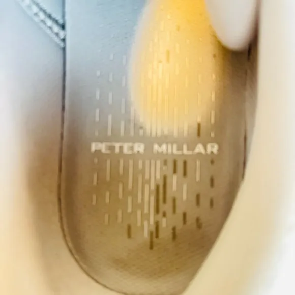 Peter Millar Shoes Mens 9 Gray Sneakers Glide V3 Knit Golf Casual Comfort