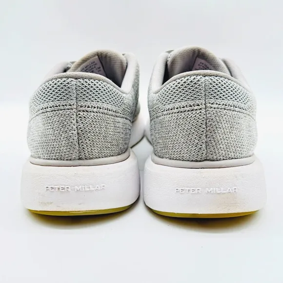 Peter Millar Shoes Mens 9 Gray Sneakers Glide V3 Knit Golf Casual Comfort