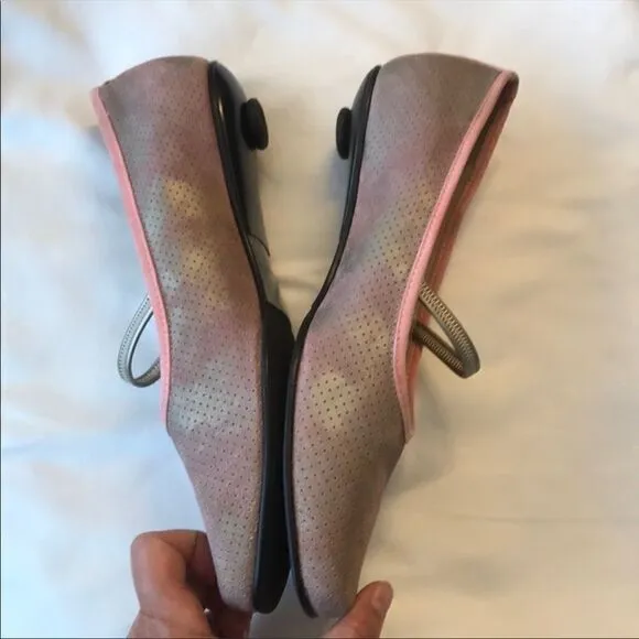 PETER KAISER SUEDE MARY JANE SHOES.  NEW