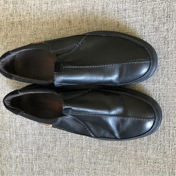 Pikolinos black loafer shoes leather 42