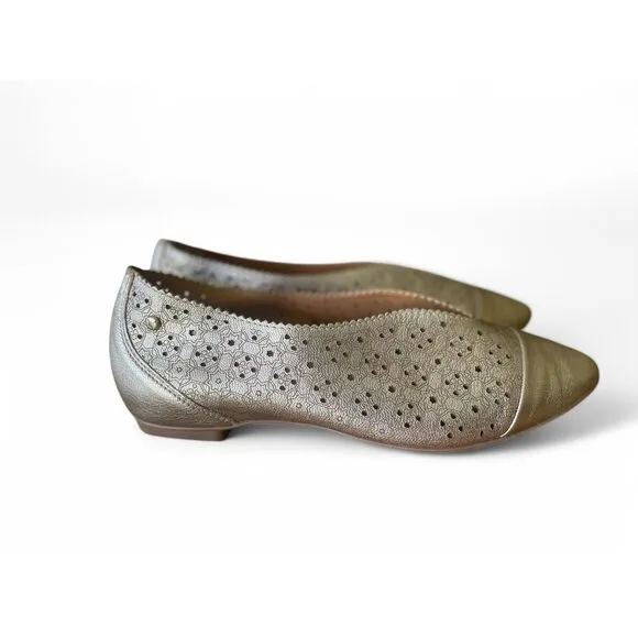 Pikolinos Womens Flats Size 8 La Marina Leather Slip-On Loafers Point Toe Shoes