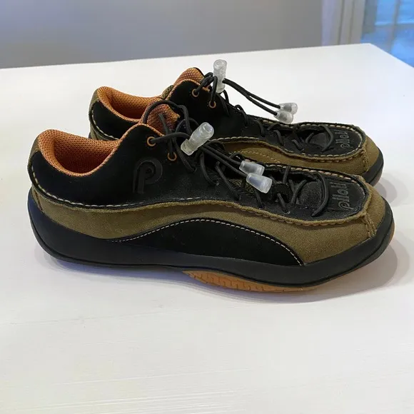 Piloti Men's Shoes Stradale CL Driving Sneakers Beige Suede Leather Upper Size 5