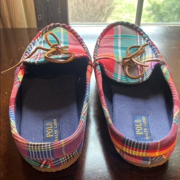 Polo by Ralph Lauren Men's Plaid Moccasins - Multicolor