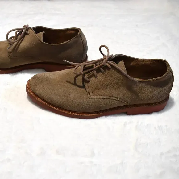 Polo Ralph Lauren Mens Oxfords Shoes Torrington Sz 11.5 Suede Preppy Academia
