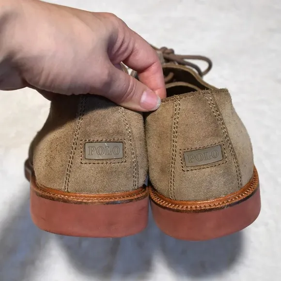 Polo Ralph Lauren Mens Oxfords Shoes Torrington Sz 11.5 Suede Preppy Academia