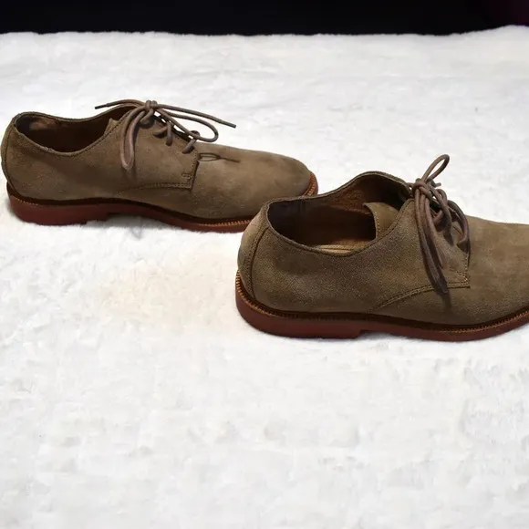 Polo Ralph Lauren Mens Oxfords Shoes Torrington Sz 11.5 Suede Preppy Academia
