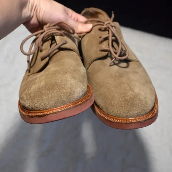 Polo Ralph Lauren Mens Oxfords Shoes Torrington Sz 11.5 Suede Preppy Academia