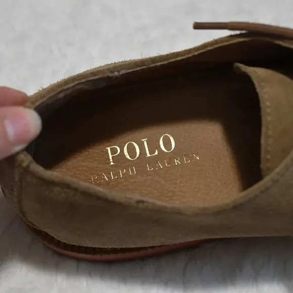 Polo Ralph Lauren Mens Oxfords Shoes Torrington Sz 11.5 Suede Preppy Academia