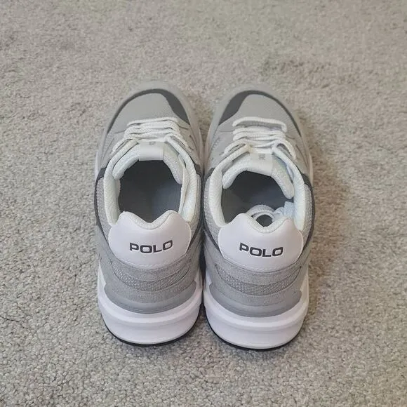 Polo Ralph Lauren Jogger Men's Shoes Sneakers Soft Grey Size 9.5