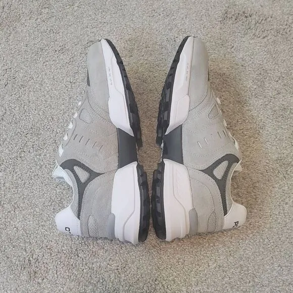 Polo Ralph Lauren Jogger Men's Shoes Sneakers Soft Grey Size 9.5