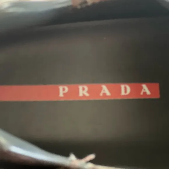 Prada Brown Leather Men's Shoe