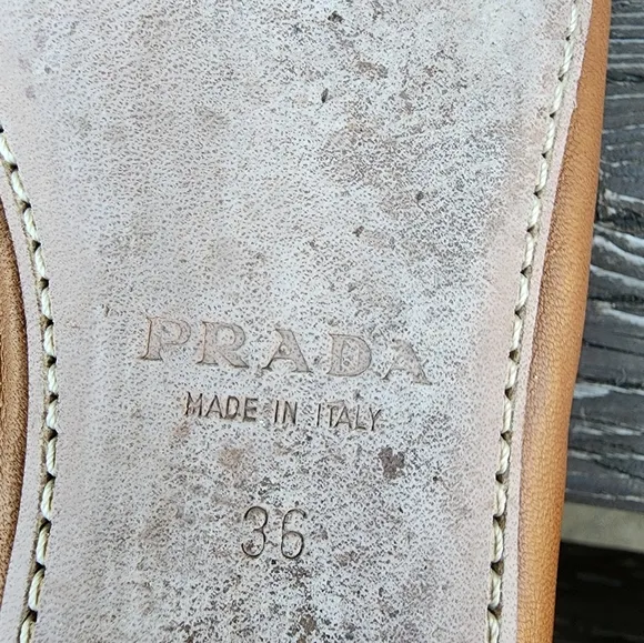 Prada multi colored studded driving shoes Prada Size 36 US 6 made in Italy  🇮🇹
