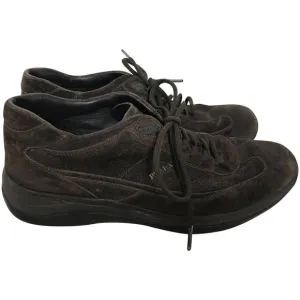 Prada Suede Leather Men's Shoes 9 EEEE