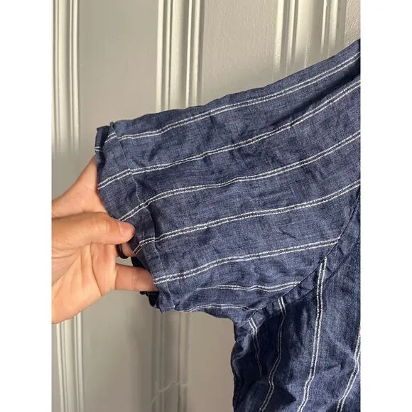 Proper cloth short sleeve button up size med
