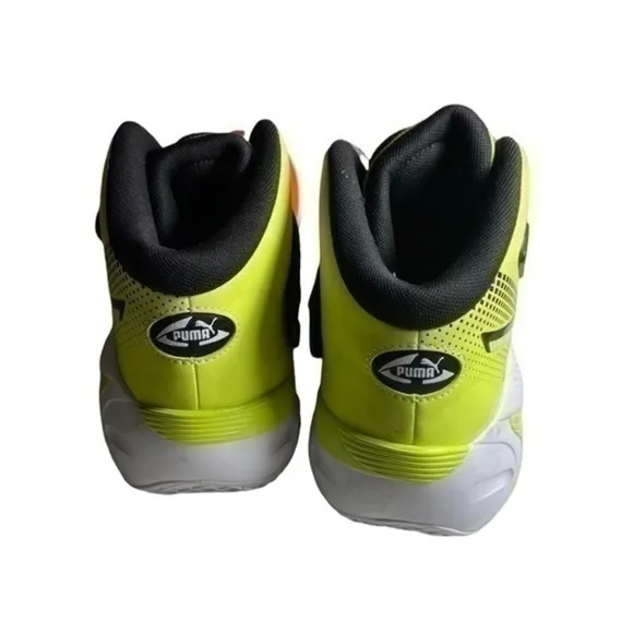 Puma DISC Rebirth Yellow/Red Men's Basketball Shoes