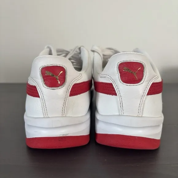 PUMA GV Special  Shoes White-Ribbon Red Men's Size 10 US 9 UK 43 EUR
