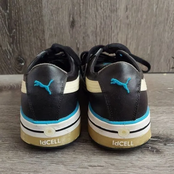Puma IdCELL Golf Shoes Soft Spike Black Shoe Size 9