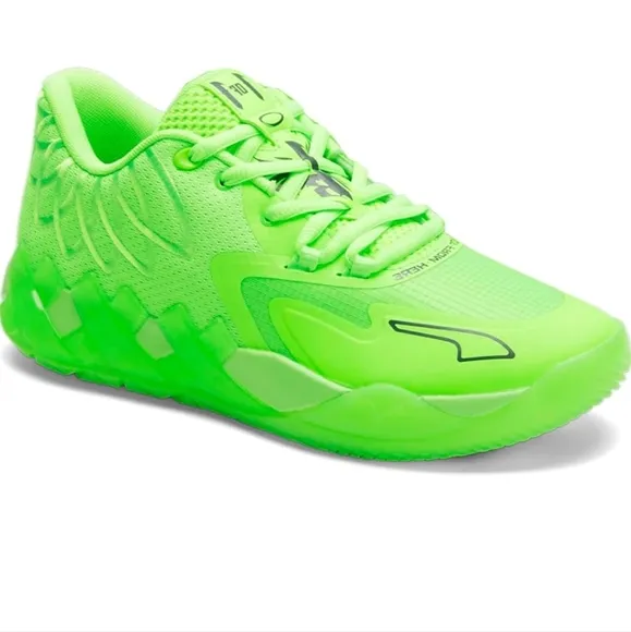 Puma Lamelo  Lo Volt X Basketball Sneakers Shoes - Green