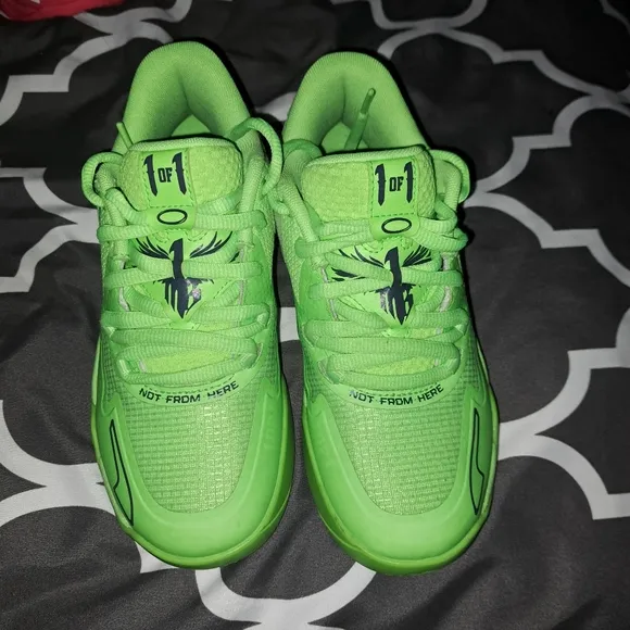 Puma Lamelo  Lo Volt X Basketball Sneakers Shoes - Green