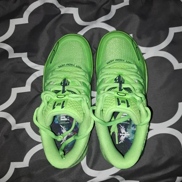 Puma Lamelo  Lo Volt X Basketball Sneakers Shoes - Green