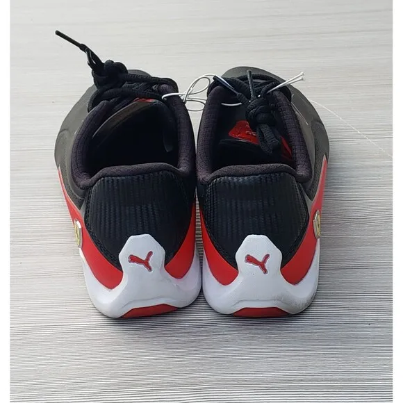 PUMA Men Black Scuderia Ferrari Drift Cat Motorsport Sneaker Shoes US 11 EU 44.5