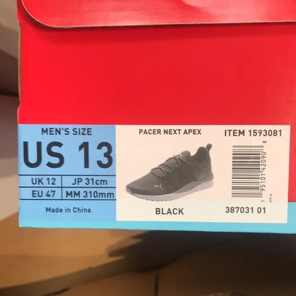 Puma Men's Pacer Next Apex Shoes NWT