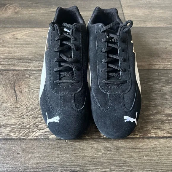 Puma Men's Speedcat LS Sneaker Shoes Black/White Size 11.5 NEW