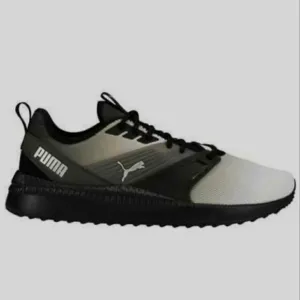 Puma pacer black Gray white sneaker shoes 9