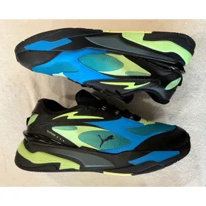 Puma RS-FAST LS LightSense Black Ocean Dive 385707-01 Men Sneaker Shoes Sz 11.5
