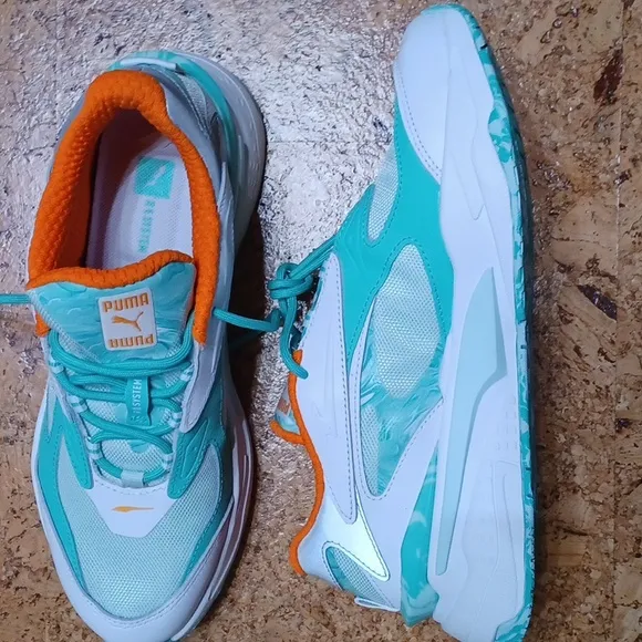 Puma RS-Fast Minty Fresh Men's Running Shoes Size 8.5 NIB
