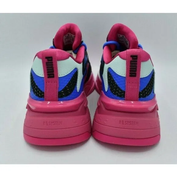 Puma RS Womens Size 10 Fast Surveillance Purple Black Sneaker Shoes 384329 01