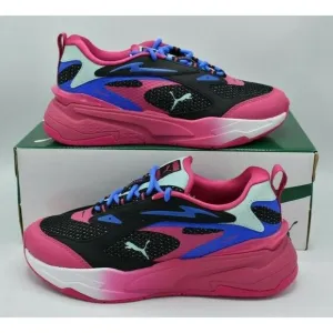 Puma RS Womens Size 8 Fast Surveillance Black Purple Shoes Sneakers 384329 01