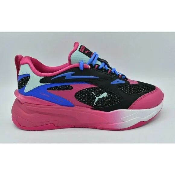 Puma RS Womens Size 9 Fast Surveillance Purple Black Sneakers Shoes 384329 01