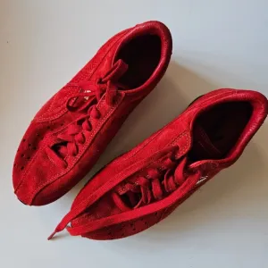 Puma Sprint Red Suede Men's Shoes